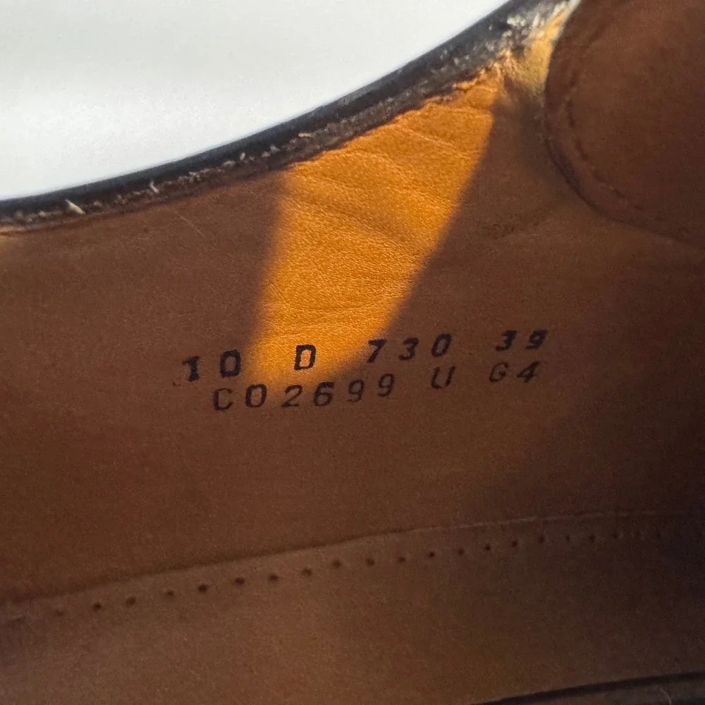 Cole Haan Mens Black Leather Split Toe Derby Dress Shoes C02699 Size 10 D